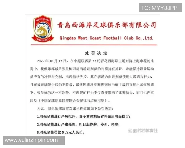 官方公告:因违规交易行为 球员遭重罚并停赛处理